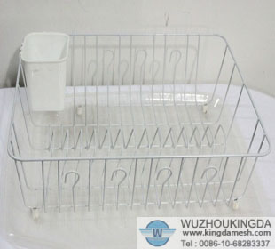 Dish rack for sink