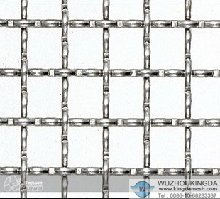 decorative galvanized crimped wire mesh