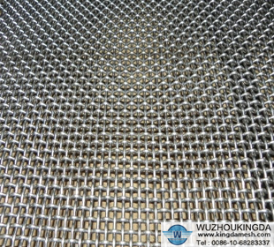 decorative galvanized crimped wire mesh