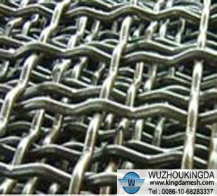 	Knot crimped mesh