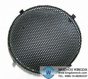 Steel mesh speaker