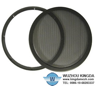 Steel mesh speaker