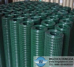 Plastic coating welding mesh