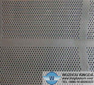 Micro perforated aluminum panels