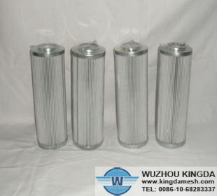 Pleated filter element