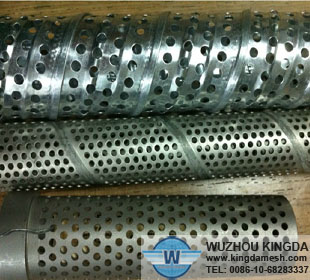 Filter cartridge perforated stainless steel