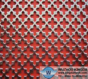 Decorative aluminum sheet panels