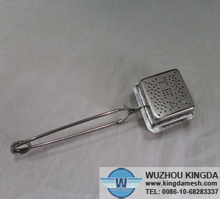 Stainless steel tea strainer