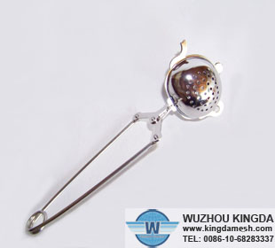 Stainless steel tea strainer