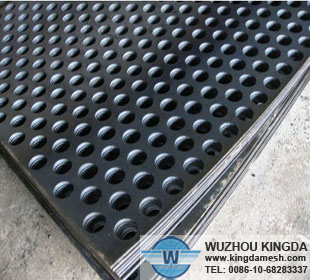 Mild steel perforated plate