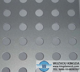 Mild steel perforated plate