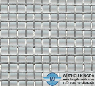 Galvanized steel woven wire mesh