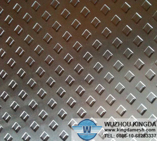 Perforated stainless panels