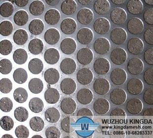 Perforated stainless panels