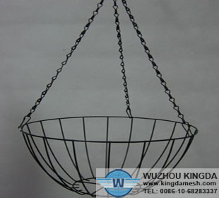 Wire hanging basket-04