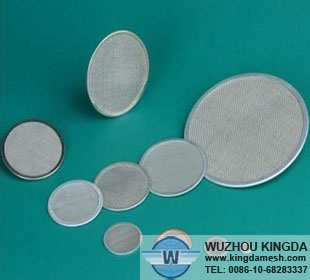 Micron stainless steel disc