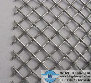 Galvanized crimped wire netting