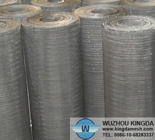 Black wire mesh cloth