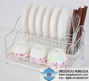 Kitchen plate rack