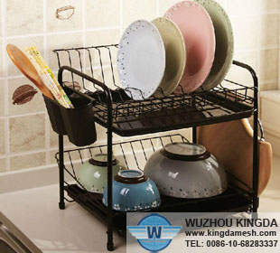 Kitchen plate rack