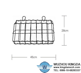 Magazine rack wire