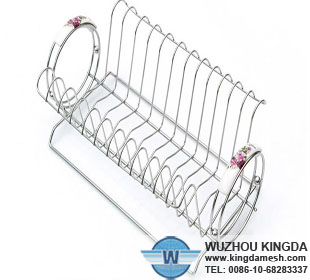 Wire plate rack