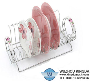 Wire plate rack