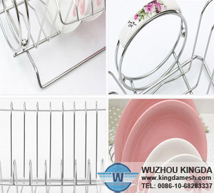 Wire plate rack