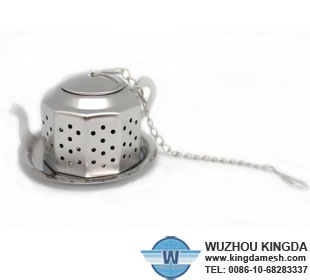 Tea filter metal