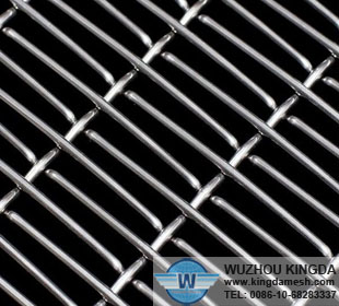 Crimped wire mesh screen