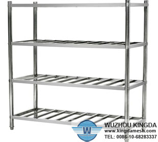 Stainless steel storage racks