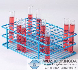 Wire test tube rack