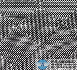 Decorative wire mesh panel