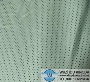 Micro-perforated silver screen