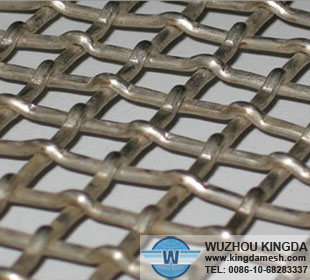 Low carbon steel crimped wire netting