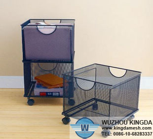 Metal storage boxes