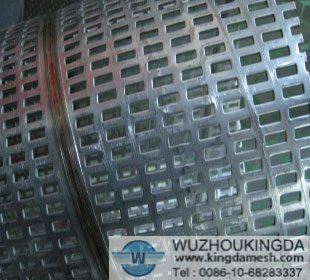 Perforated mesh sheet 