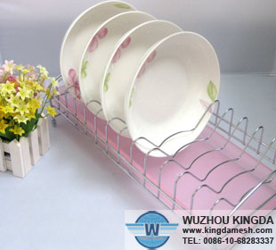 Chrome dish racks