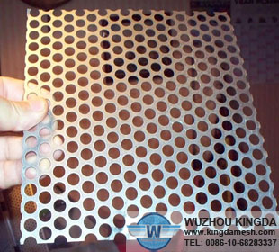 Round hole perforated mesh