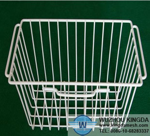 Wire refrigerator basket