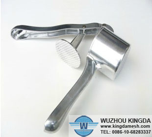 Stainless steel potato masher