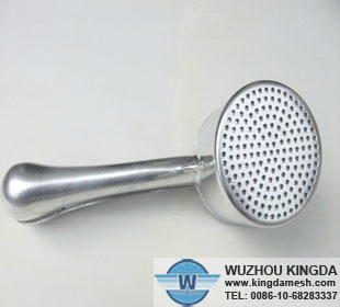 Stainless steel potato masher