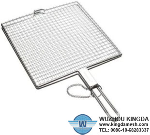 Square bbq rack