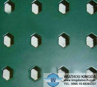 PVC coated perforated sheet