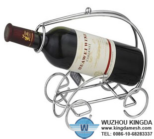 Stainless steel wine rack