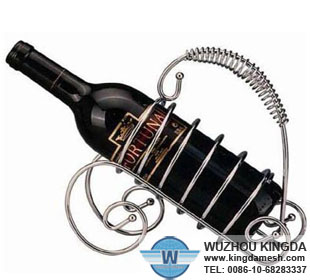 Stainless steel wine rack