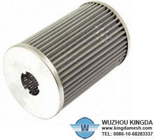 Steel mesh filter