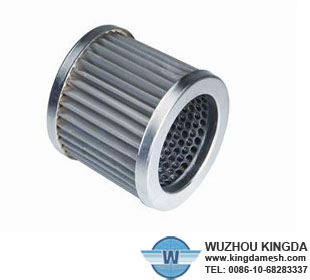 Steel mesh filter