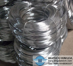 Galvanized wire rod