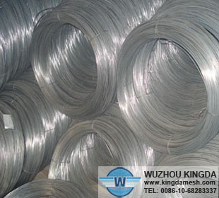 Galvanized wire rod